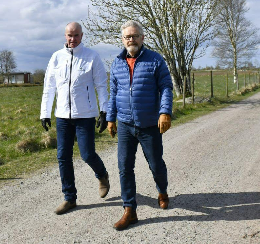 C och M vill göra grusväg till cykelväg i Skogstorp